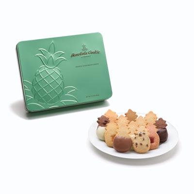 公式】パール・グリーン・ギフト缶 (L) – Honolulu Cookie Company